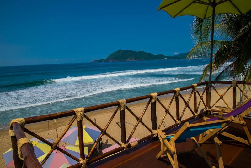Hostal Olas Altas Manzanillo Exterior photo